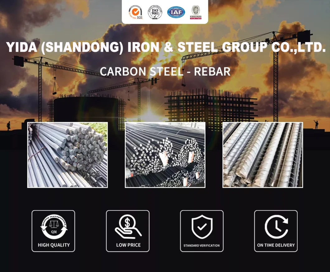 China Factory Seller Deformed Stainless Steel Bar Iron Rods Carbon Steel Bar Iron Bars Rod Price Steel Rebar