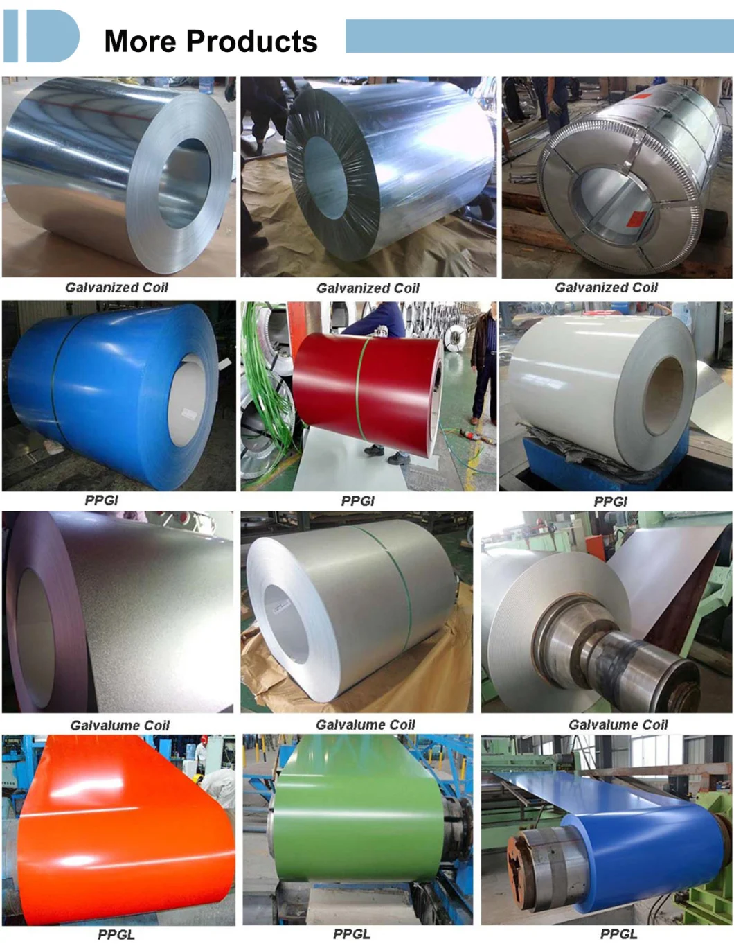 Ral Color Coated Prepainted Steel Coil for Roofing Sheets