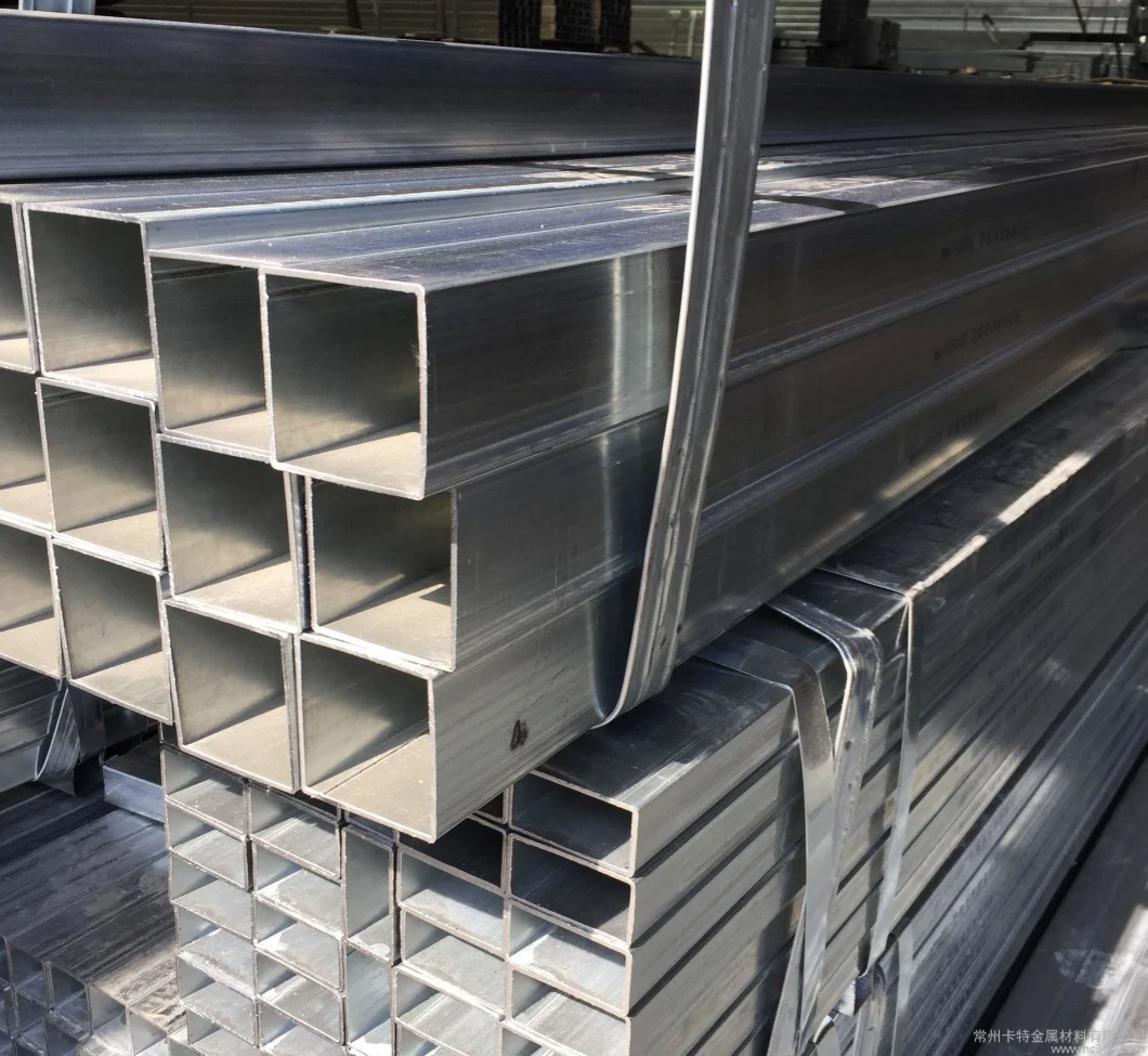 ASTM A500 Stk400 A36 S235jr Shs Rhs 40*40mm En10255 Schedule 40 Hollow Section Ms Carbon Black Oil Galvanized Seamless Welded Steel Square Pipealloy/Square/Roun