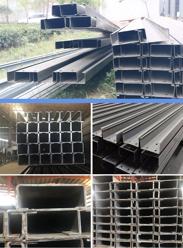 160*50 100*50 etc Hot DIP Galvanized Profile C Type Construction Steel Channel